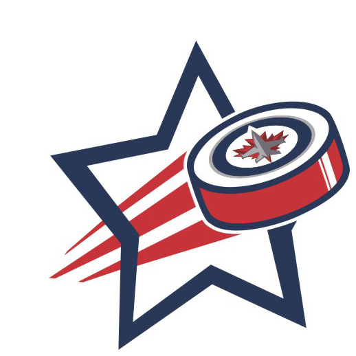 Winnipeg Jets Hockey Goal Star logo iron on paper